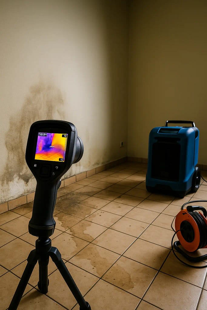 Leckortung Hanau: Zerstörungsfreie Rohrbruchortung mittels Thermografie in Hanau-Steinheim